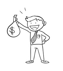 Image result for 2 BLACK MEN HOLDING MONEY