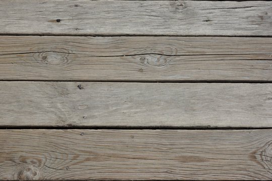 Natural Old Wood Planks Panel Background