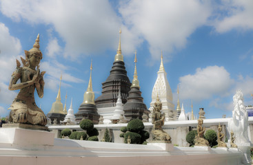 Fototapeta premium wat ban den , chiangmai thailand