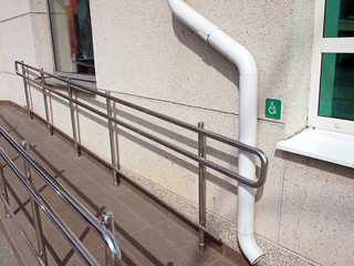 Ramp for physically challenged