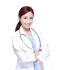 Smile woman doctor