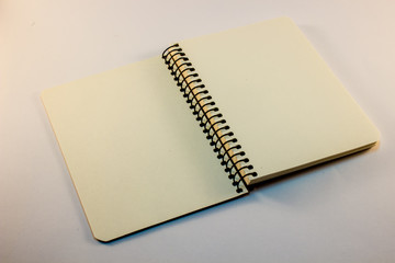 Open Spiral  Notebook