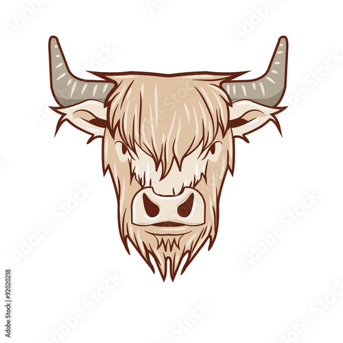 Download "Baby Highland Cows" Stock image and royalty-free vector ...