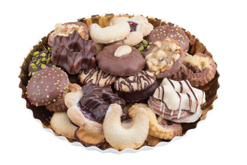 Verschiedene Weihnachtsplätzchen