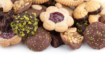 Verschiedene Weihnachtsplätzchen