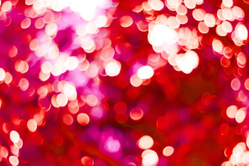 abstract red bokeh background