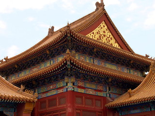 Naklejka premium Verbotene Stadt in Peking