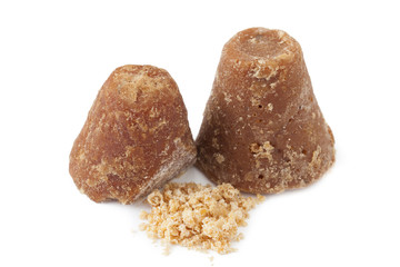 Brown sugar isolated, Piloncillo mexican