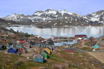 Grenlandia wioska Tasiilaq, Ammassalik