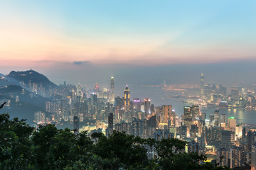 Hong Kong skyline