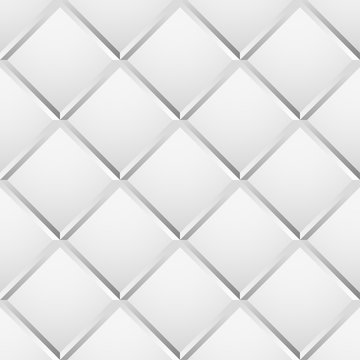 Seamless, repeatable patterns with beveled squares. Abstract gra