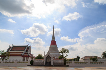 Naklejka premium The stupa at Phra Samut Chedi in Samut Prakan