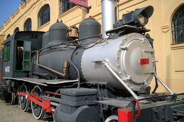 Obraz premium Old cuban train