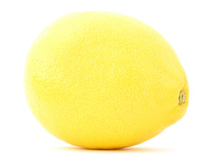 Lemon isolated on white background