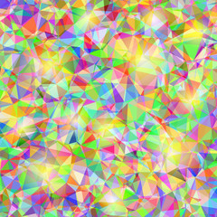 Abstract Colorful Polygonal Background.