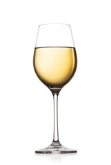 Glass of white wine