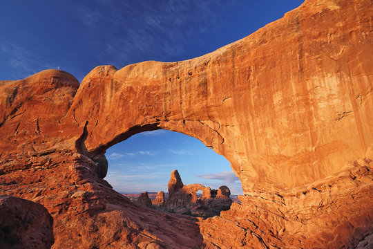 Turrent Arch in Arches National Park