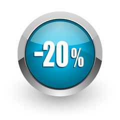 20 percent sale retail icon