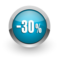 30 percent sale retail icon