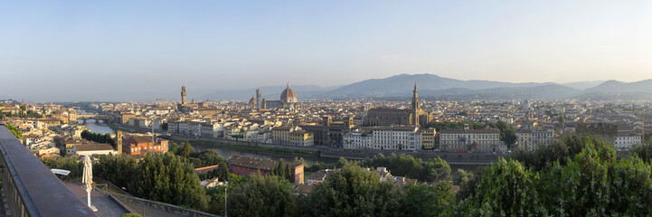 Fototapeta na wymiar Cityscape panorama of Florence