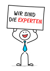 Wir sind die Experten
