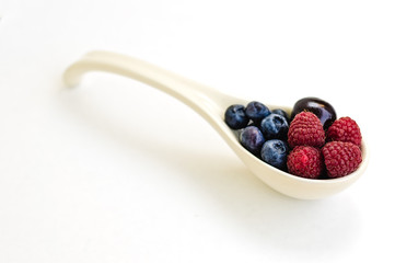 Berries in a Spoon