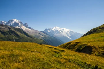 Fotobehang Mont Blanc Domaine de Balme Mont Blanc