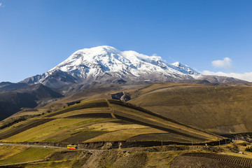 Chimborazo at sunset