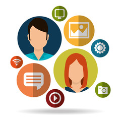 Social media and networking design