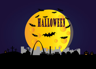 kansas city background, celebration halloween