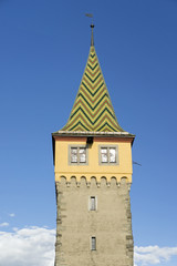 Fototapeta na wymiar Mangturm, Lindau am Bodensee