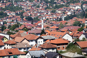 Fototapeta na wymiar Sarajevo city