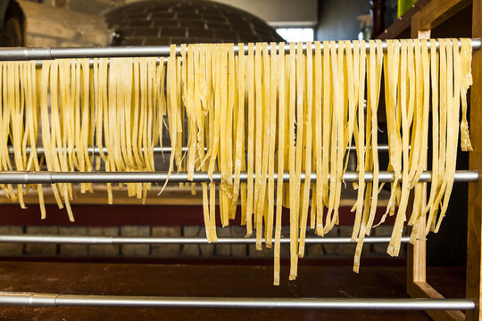 Homemade spaghetti