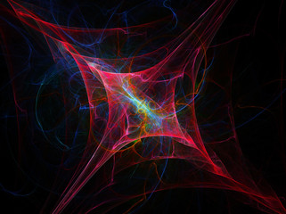 Abstract fractal background