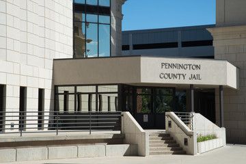 The Pennington County jail in Rapid City, South Dakota