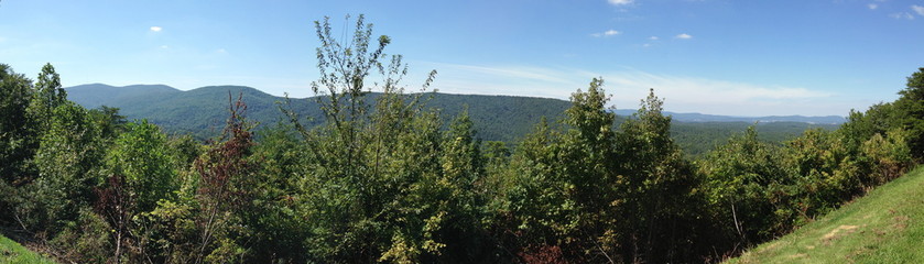 Fototapeta premium View from overlook in Talladega National Forest, Alabama