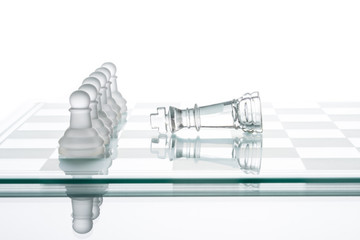 though small accomplishes big, Unity is strength, Chess