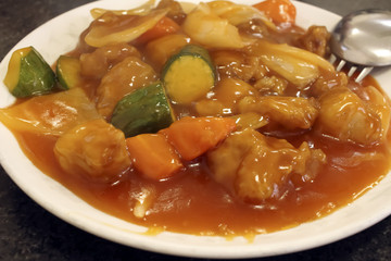 Sweet and sour pork