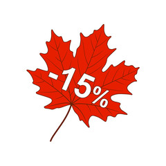 Autumn discount-15%