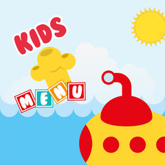 kids menu 