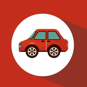 car isolated icon 