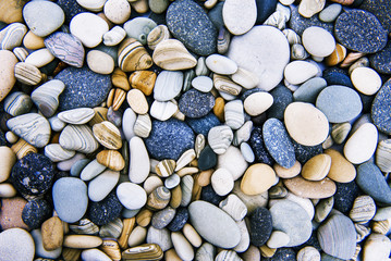 ocean costal rocks - cristal clean rocks - pasific ocean coast