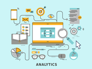 data analytics concept