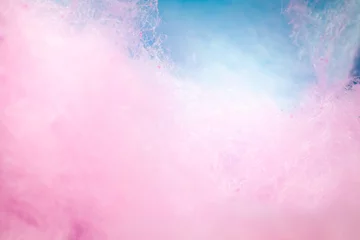 Poster Im Rahmen colorful cotton candy in soft color for background © aradaphotography
