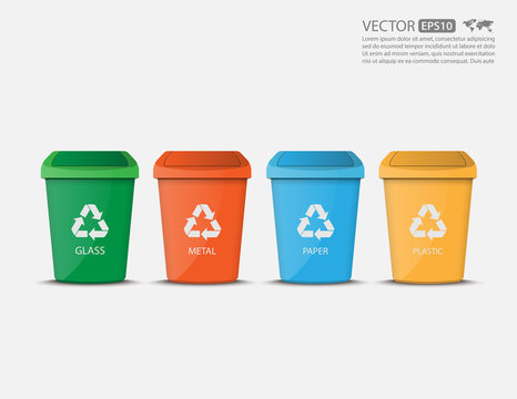 Recycle Bins,vector