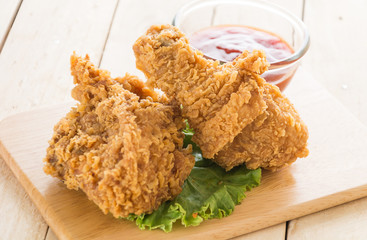 fried crispy chicken