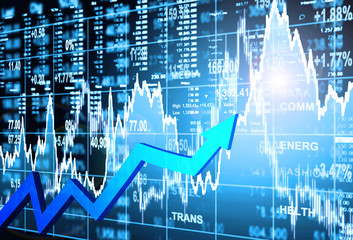 stock market concept