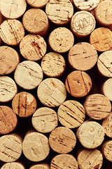 Wine corks background
