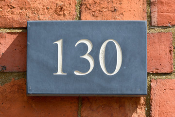 Property 130 sign
