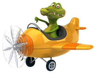 Fun crocodile